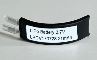 21mAh LPCV170728 Smart Ring Battery